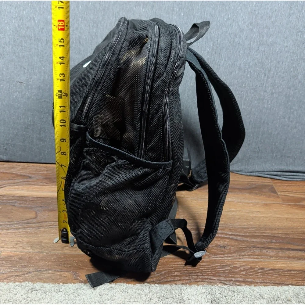Nike BRASILIA Mesh Backpack 9.0 Black BA6050-010 Gym School GUC